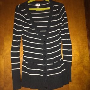 Striped cardigan